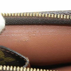 Louis Vuitton Brown Poche Monogram Toiletry Pouch Toilette 19 868908 Cosmetic Ba