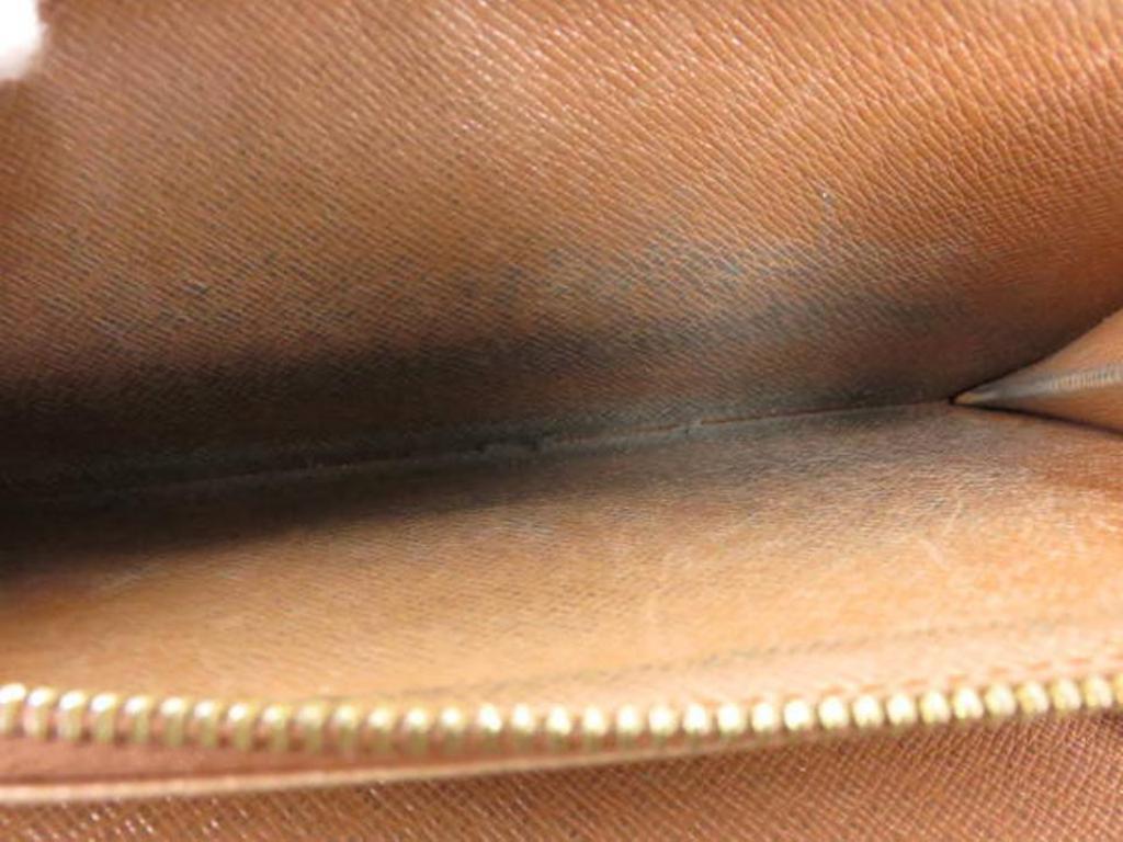 Black Louis Vuitton Brown Porte Tresor Monogram Bifold Long Sarah 217986 Wallet For Sale
