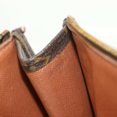 Cartera Louis Vuitton Marrón Poche Documents Monograma Carpeta con cremallera 872474 872474