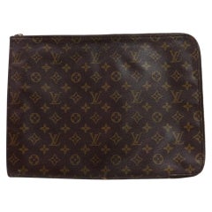 Louis Vuitton Brown Portfolio Poche Documents Monogram Zip Folder 872474 872474
