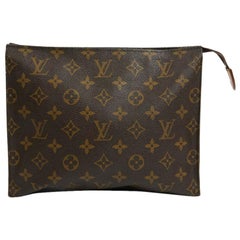 LOUIS VUITTON Brown Pouch