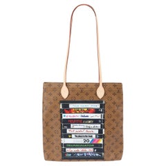 Used LOUIS VUITTON brown Reverse Monogram canvas 2020 CARRY IT VHS Tote Bag