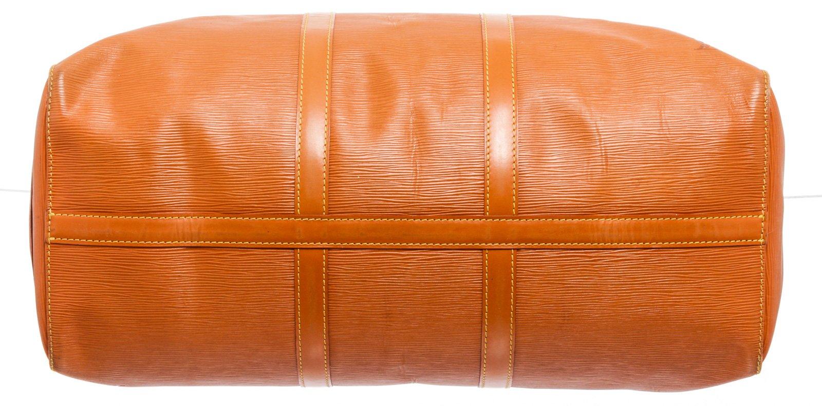 Louis Vuitton Brown Siena Epi Leather Keepall 50cm Duffel bag 1