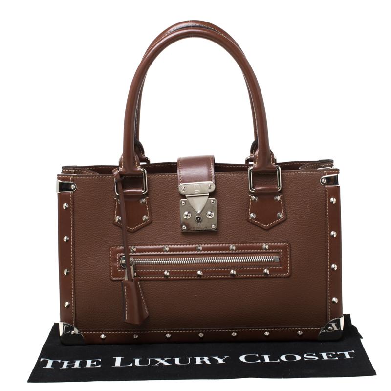 Louis Vuitton Brown Suhali Leather Le Fabuleux Bag 6