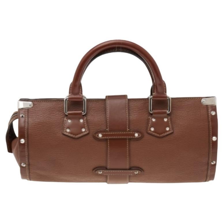 Louis Vuitton Brown Suhali Leather L'Epanoui PM Bag For Sale