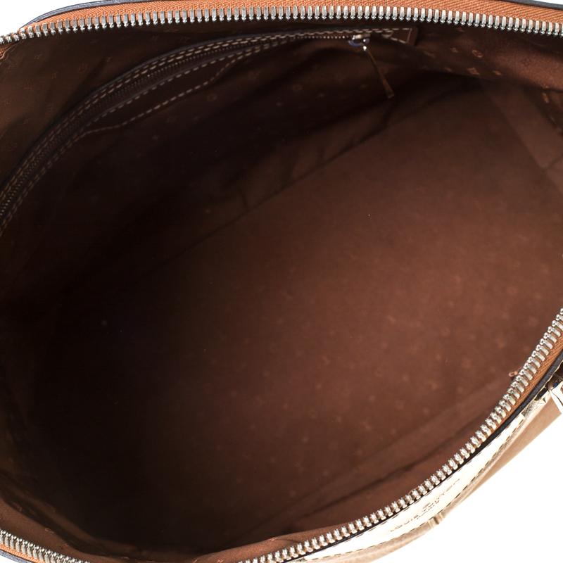 Louis Vuitton Brown Suhali Leather Lockit MM Bag 5