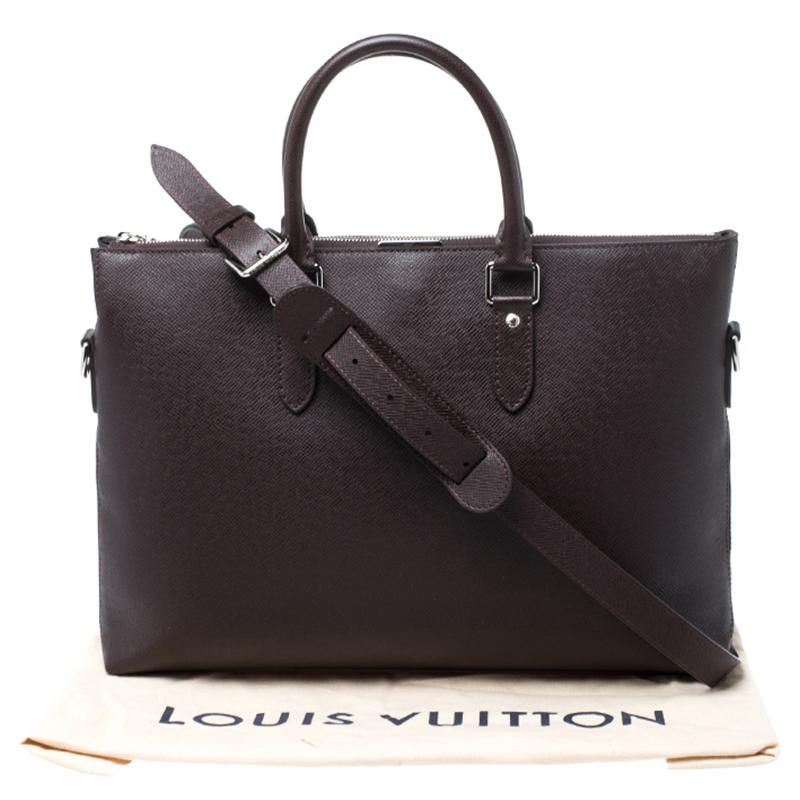 Louis Vuitton Brown Taiga Leather Anton Soft Briefcase 7