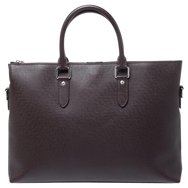 Louis Vuitton Brown Taiga Leather Anton Soft Briefcase