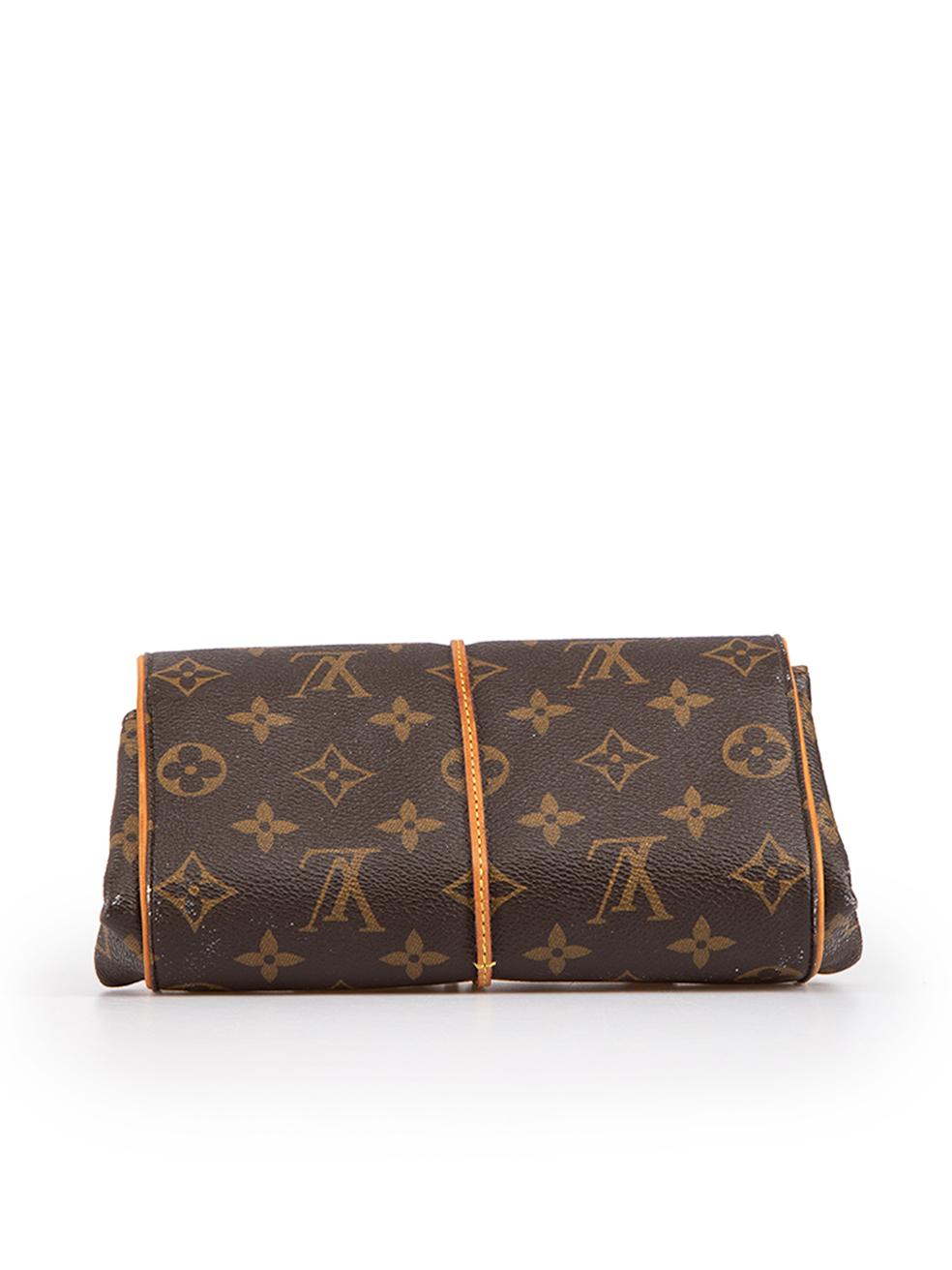 CONDITION is Very good. Minimal wear to jewellery roll pouch is evident. Minimal tarnishing to inner poppers, slight dye residue to outer canvas and some loose threads to cord fastenings on this used Louis Vuitton designer resale item.

 Details
