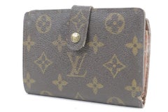 Louis Vuitton Brown Twist Porte Kisslock Viennois French Purse 27lk0116 Wallet