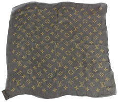 Louis Vuitton Rex Rabbit Fur LV Logo Scarf - Limited Edition Runway at  1stDibs