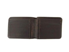 Louis Vuitton Brown Utah Leather Bifold 219434 Wallet
