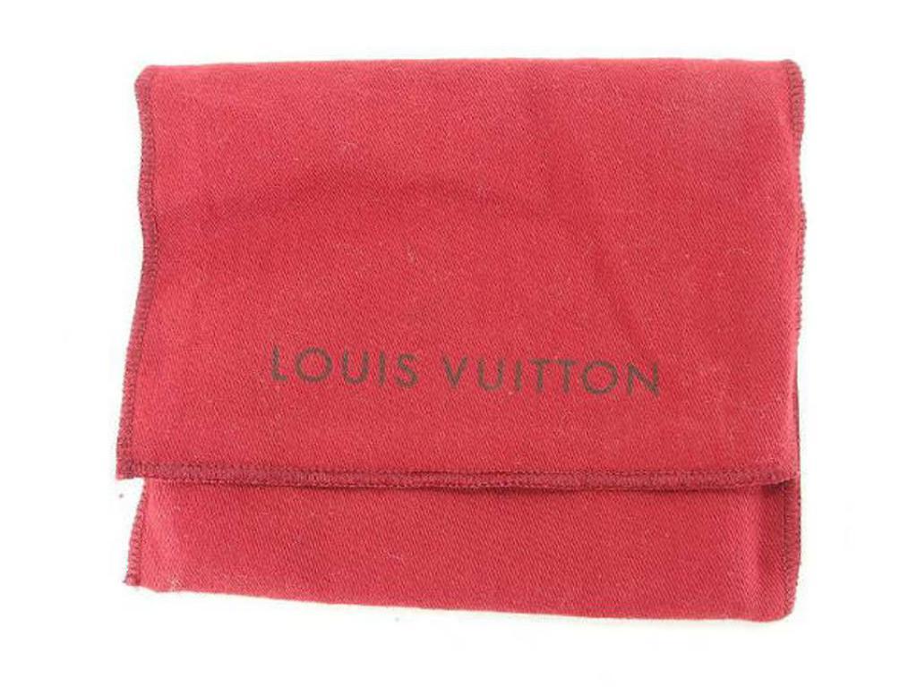 Black Louis Vuitton Brown Utah Leather Key Case 216818 Wallet For Sale