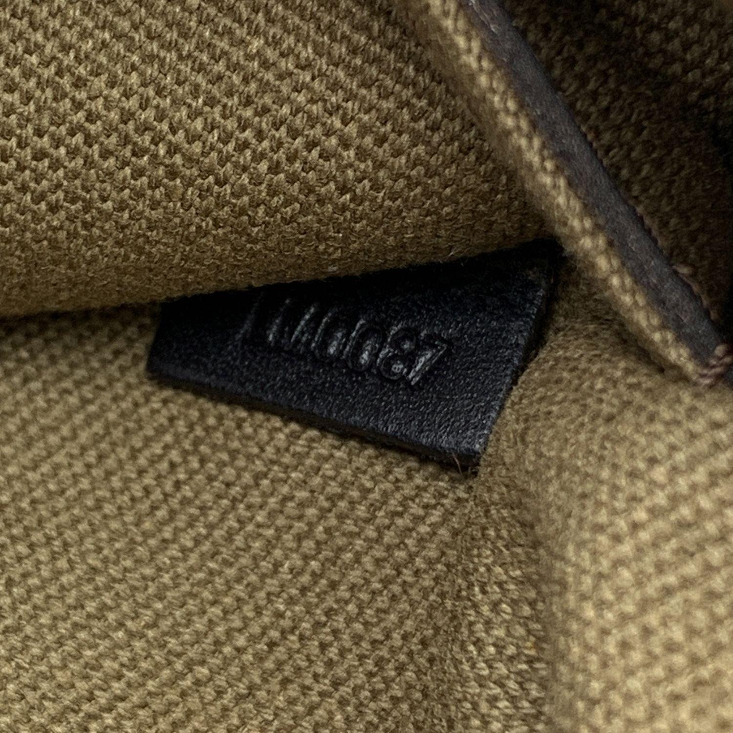 Louis Vuitton Brown Utah Shawnee MM Leather Shoulder Bag 1
