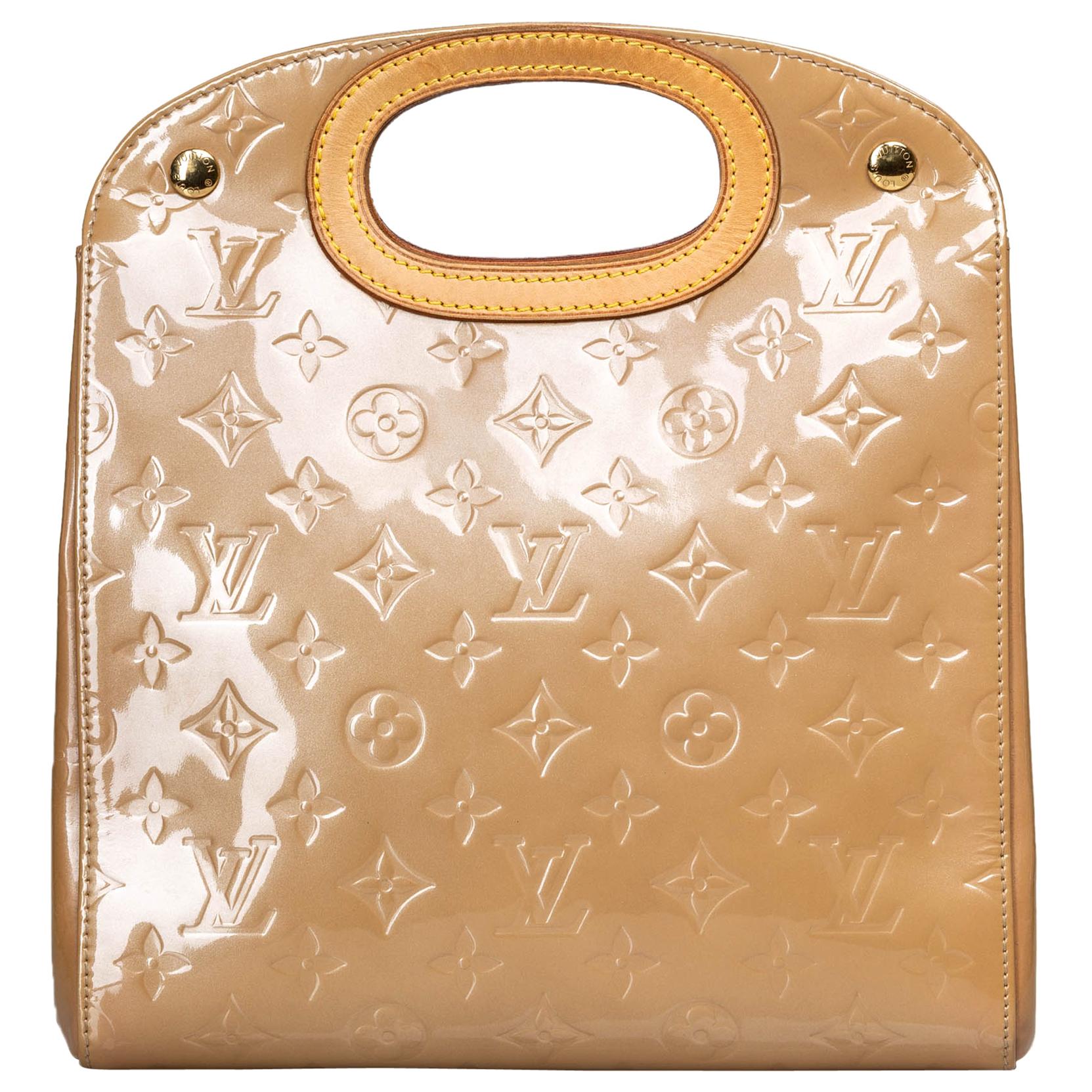 Louis Vuitton Brown Vernis Leather Leather Vernis Maple Drive Spain w/ Dust Bag For Sale