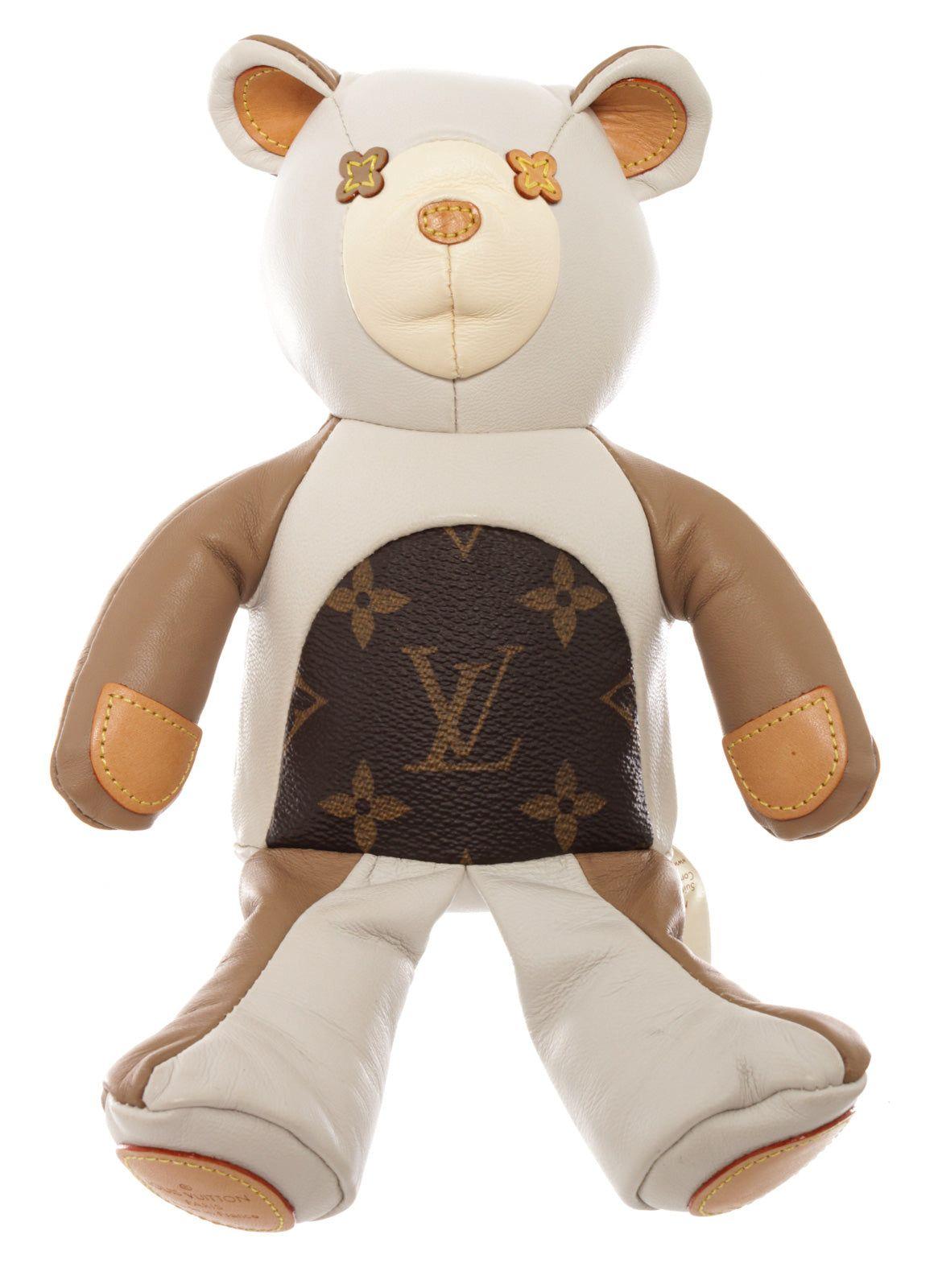 Treasures of NYC - Louis Vuitton Brown Teddy Bear Logo