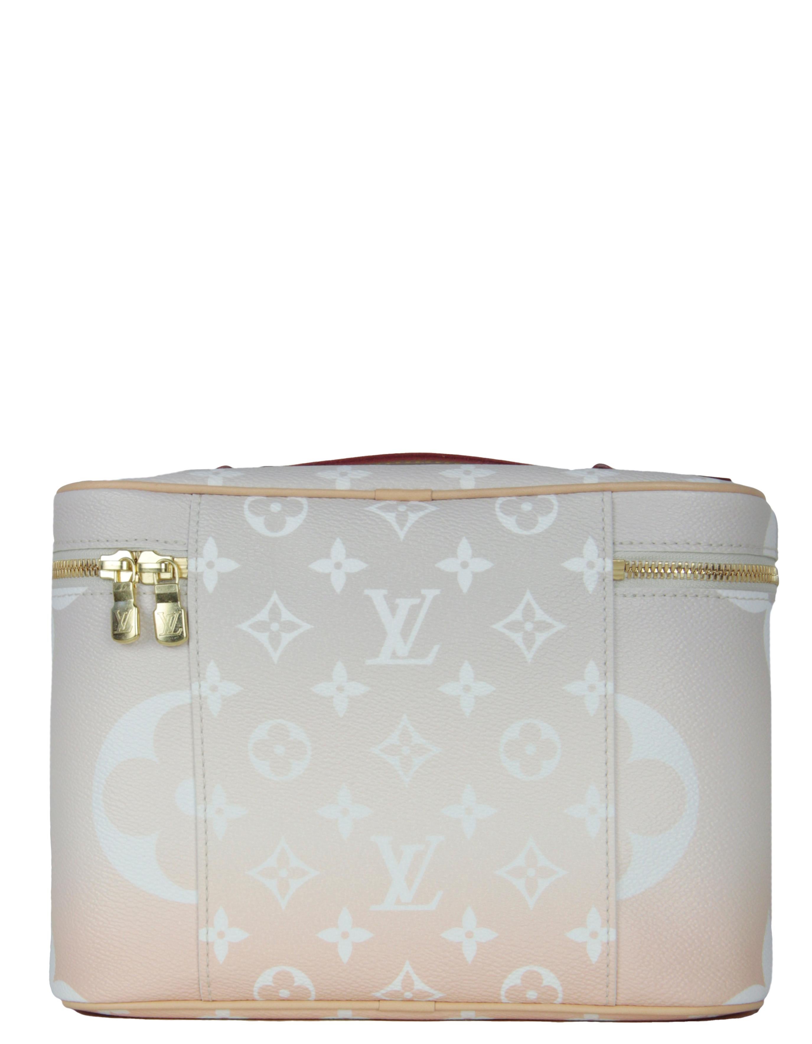 Louis Vuitton Brume Monogram Giant By The Pool Nice BB Vanity Case In Excellent Condition In New York, NY