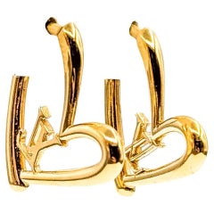 Louis Vuitton Buci d'Oreille Heart Fall in Love PM Earrings