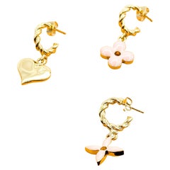 Louis Vuitton Buci d'Oreille Sweet Monogram Earrings