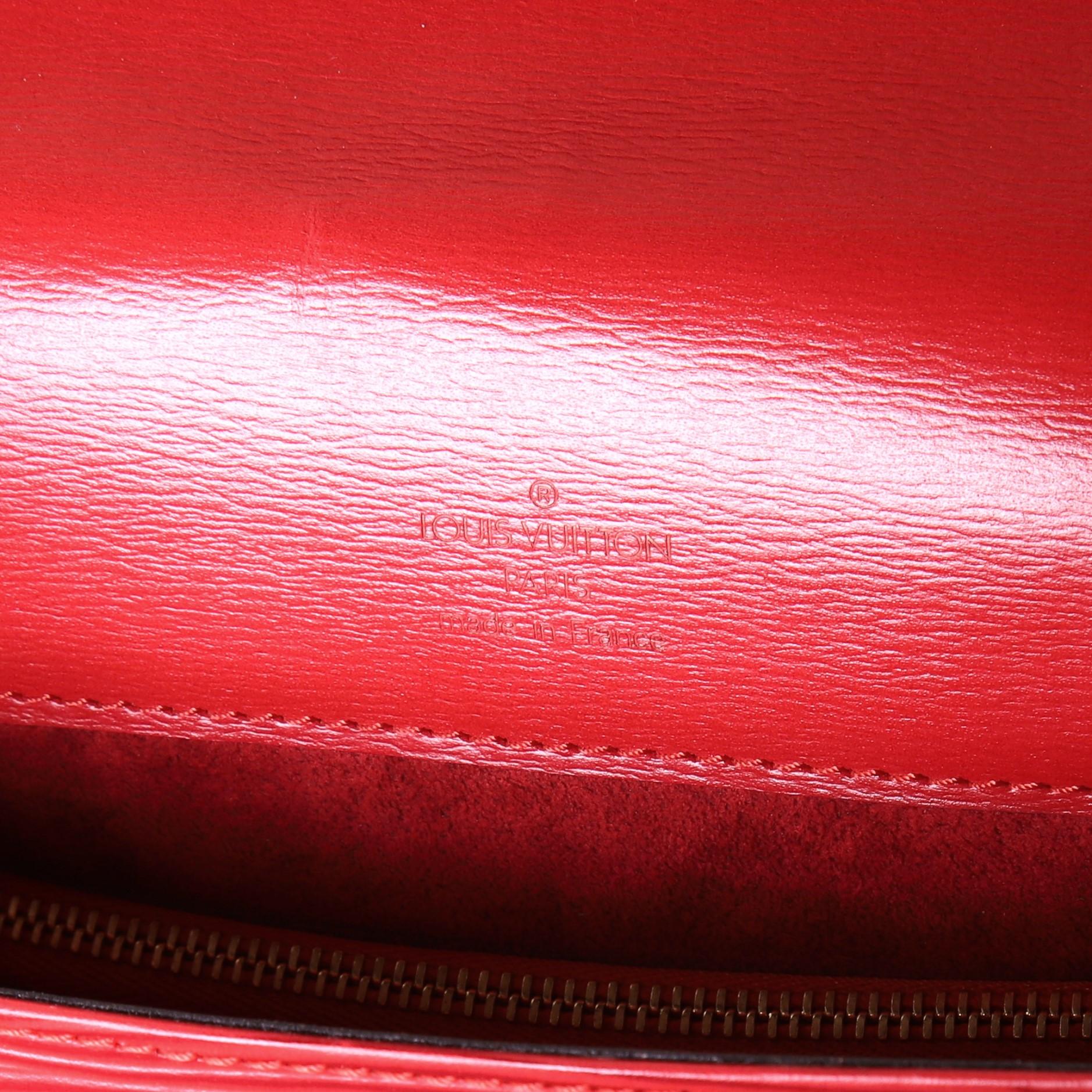 Women's or Men's Louis Vuitton Buci Handbag Epi Leather