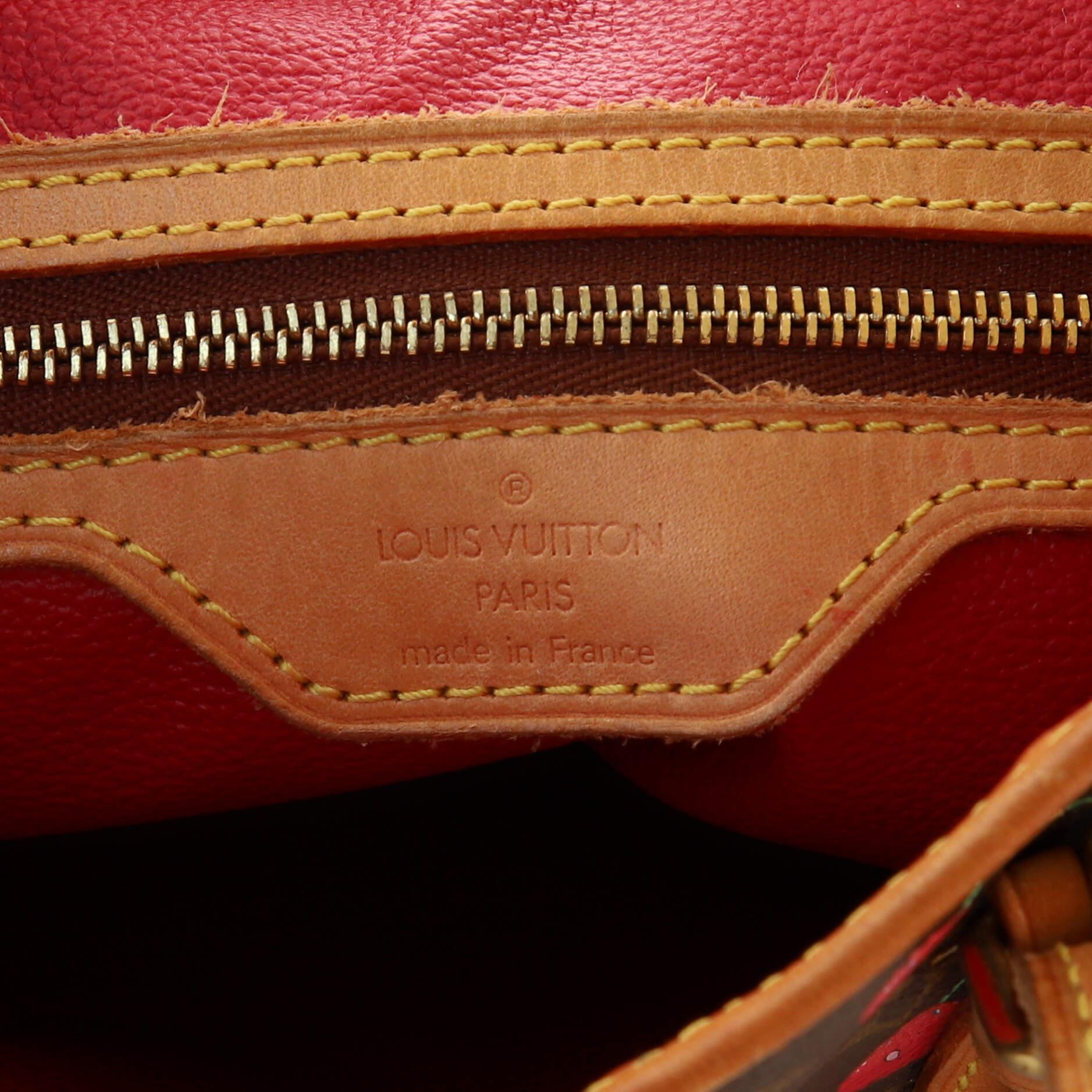 Louis Vuitton Bucket Bag Limited Edition Monogram Cerises 6