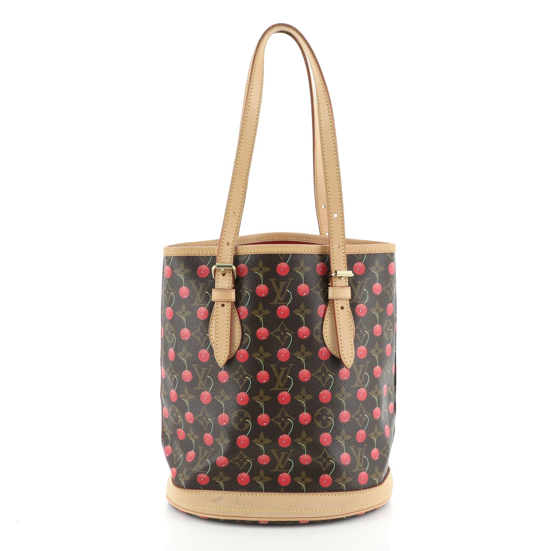 louis vuitton cerises bucket bag