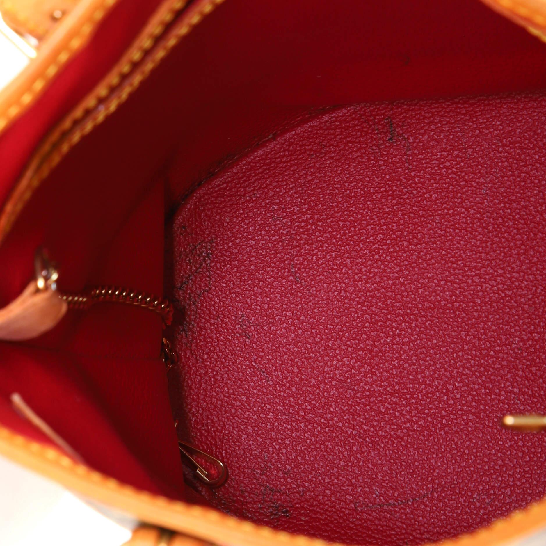 Louis Vuitton Bucket Bag Limited Edition Monogram Cerises In Fair Condition In NY, NY