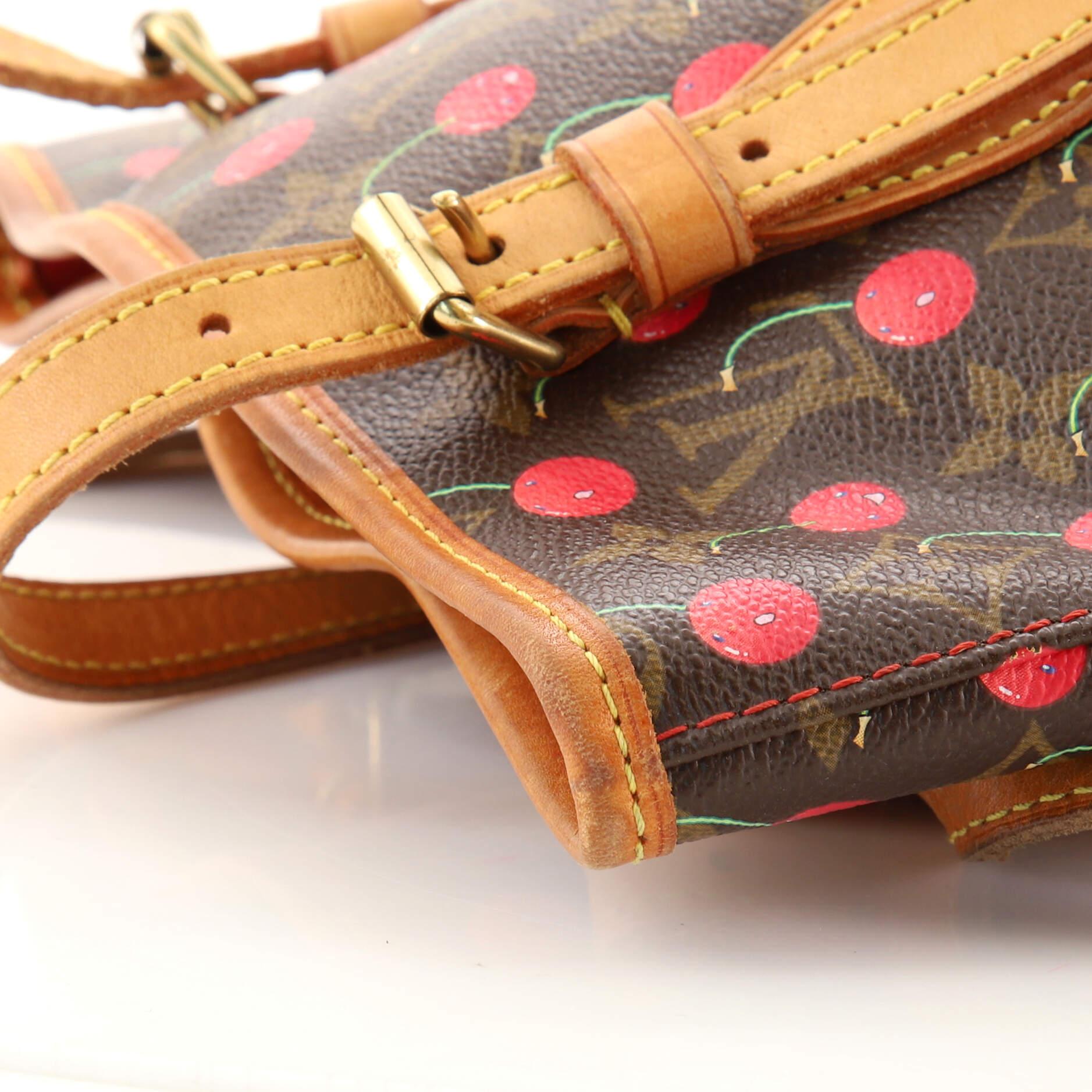 Louis Vuitton Bucket Bag Limited Edition Monogram Cerises 3