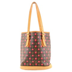 Louis Vuitton Bucket Bag Limited Edition Monogram Cerises