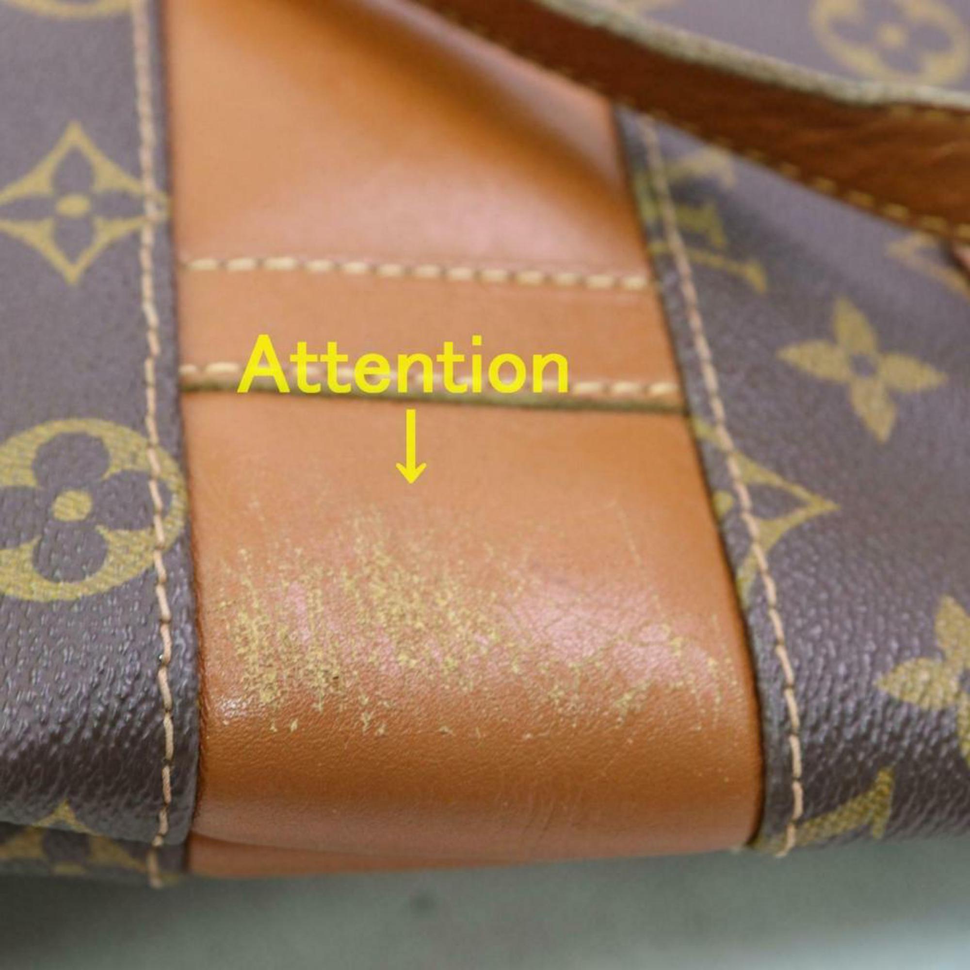 Louis Vuitton Bucket Gm with Kisslock Pouch 870356 Brown Coated Canvas Tote For Sale 4