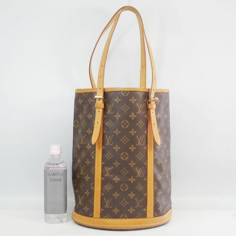 LOUIS VUITTON bucket GM Womens tote bag M42236 brown For Sale at 1stdibs
