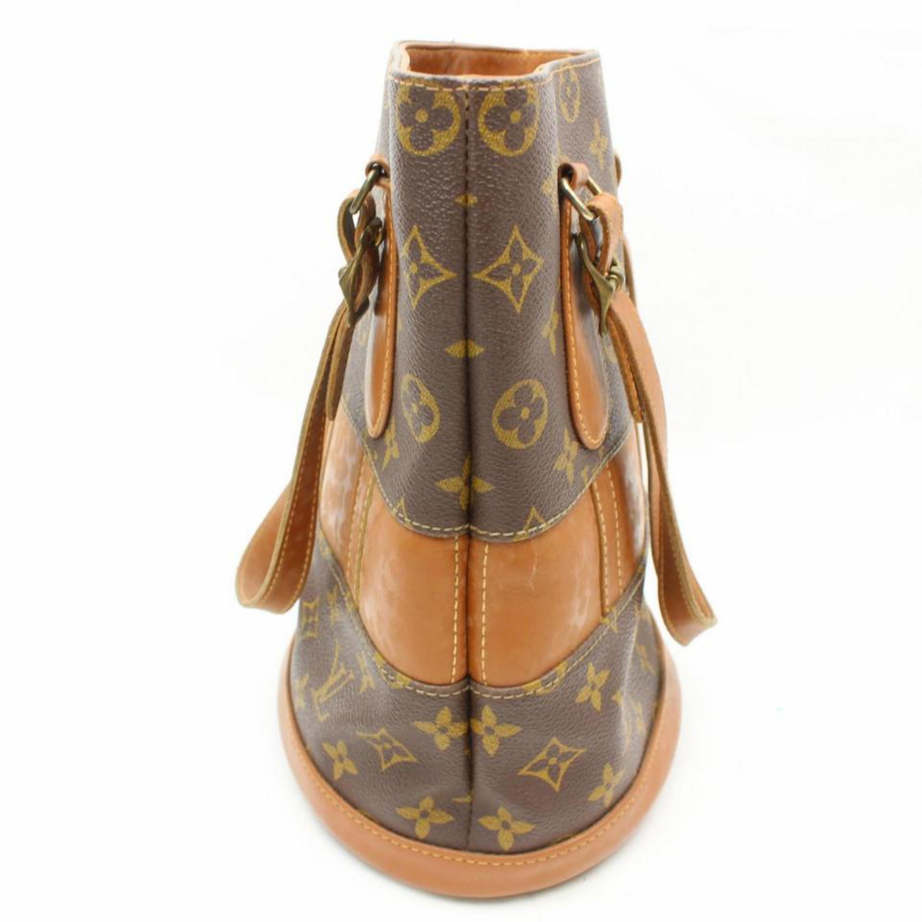 Louis Vuitton Bucket Marais Monogram {petit Pm with Kisslock Pouch 869039 Brown For Sale 7