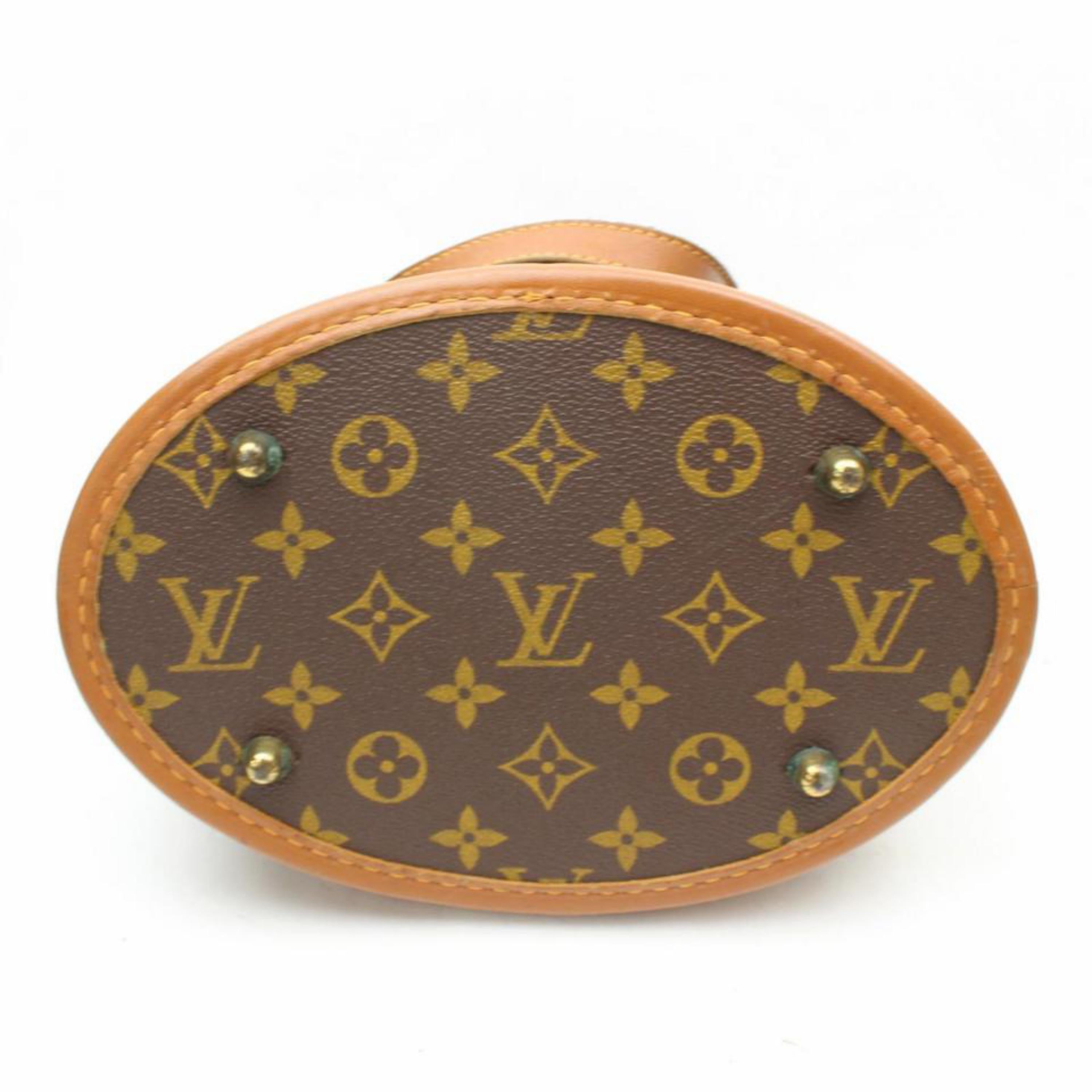 Louis Vuitton Bucket Marais Monogram {petit Pm with Kisslock Pouch 869039 Brown For Sale 5