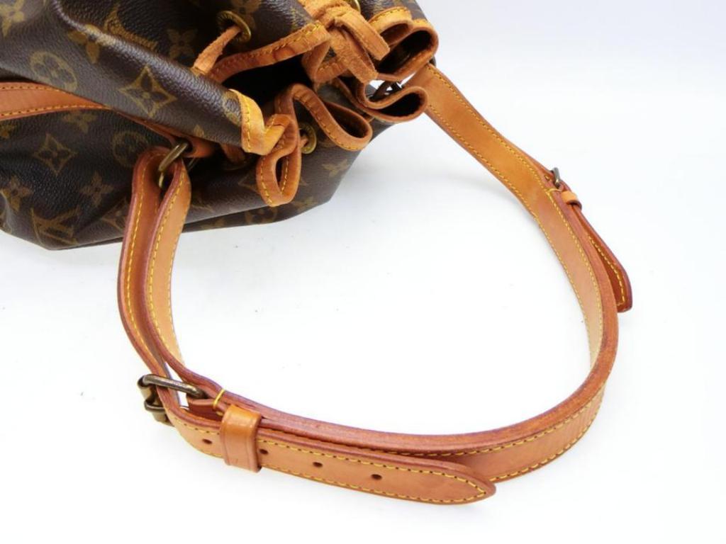 Louis Vuitton Bucket Monogram Noe Gm Drawstring Hobo 232605 Brown Shoulder Bag For Sale 6