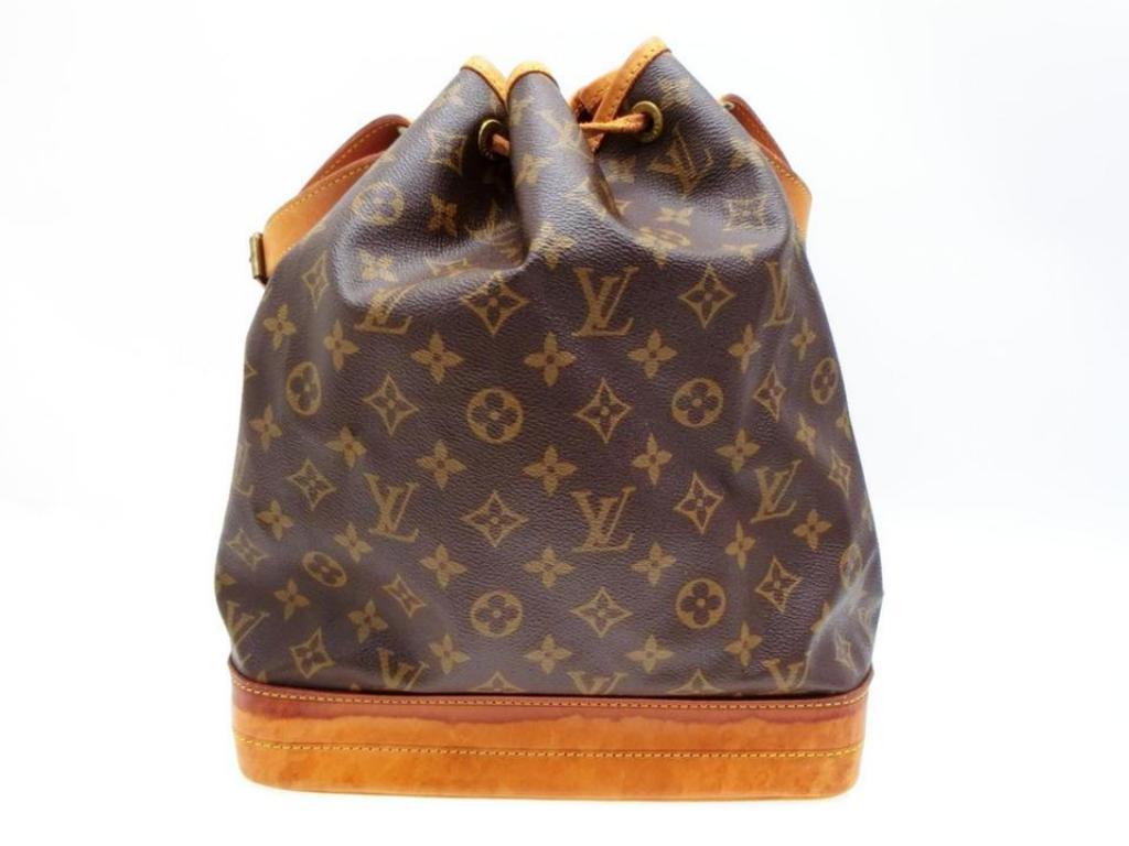 Louis Vuitton Bucket Monogram Noe Gm Drawstring Hobo 232605 Brown Shoulder Bag For Sale 1