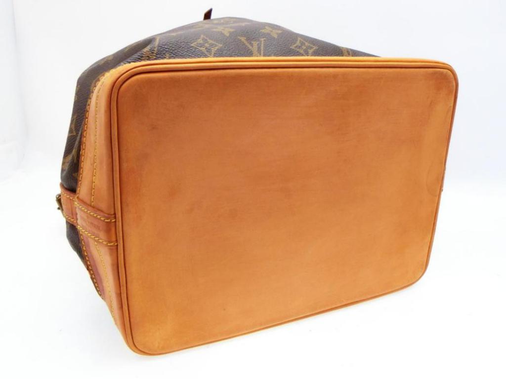Louis Vuitton Bucket Monogram Noe Gm Drawstring Hobo 232605 Brown Shoulder Bag For Sale 4