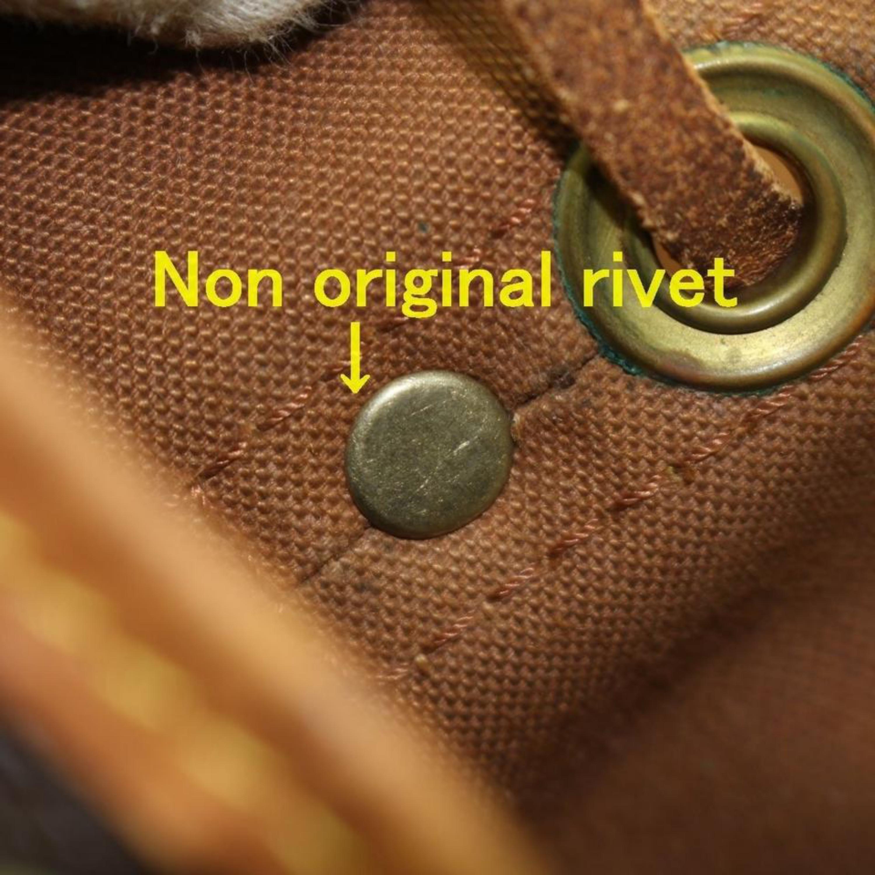 Louis Vuitton Bucket Monogram Petit Noe Drawstring Hobo 869519 Brown Coated Canv For Sale 7