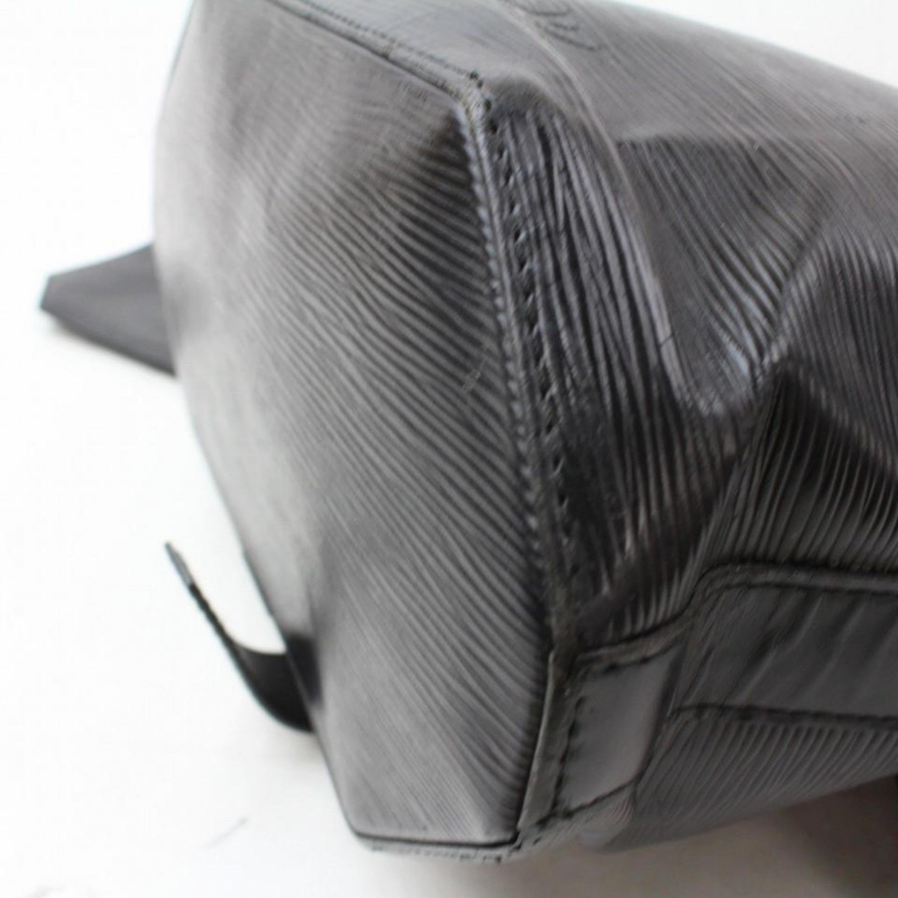 Louis Vuitton Bucket Noir Sac A Dos Sling Backpack Drawstring Hobo 869270 Black  3