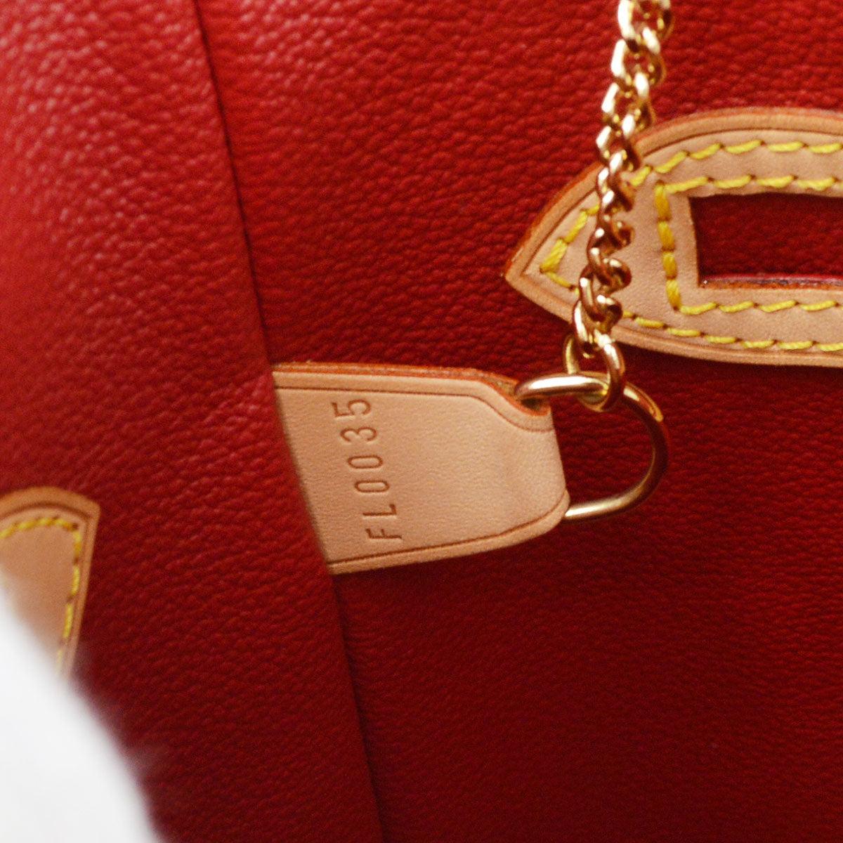 Louis Vuitton Bucket Pm Handbag Monogram Cherry M95012 For Sale 6