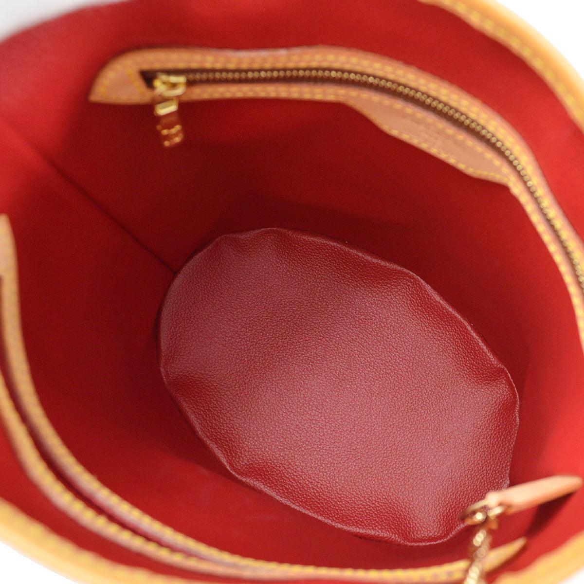 Louis Vuitton Bucket Pm Handbag Monogram Cherry M95012 For Sale 4