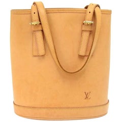 Louis Vuitton Bucket PM Nomade all Vachetta Leather Shoulder Bag, 1998 Limited