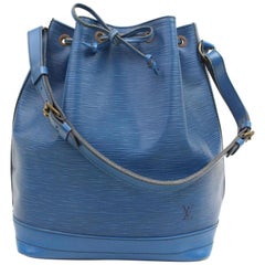 Louis Vuitton Bucket Toledo Noe Gm Drawstring 86528 Epi Leather Shoulder Bag