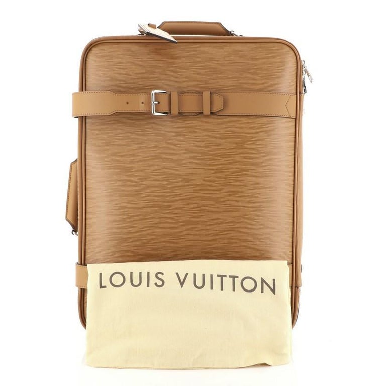 Louis Vuitton Buckle Strap Rolling Luggage Epi Leather 55 at