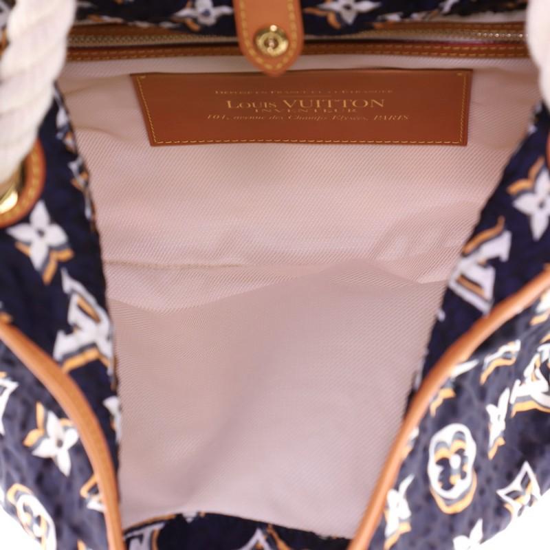 Women's or Men's Louis Vuitton Bulles Handbag Monogram Nylon MM