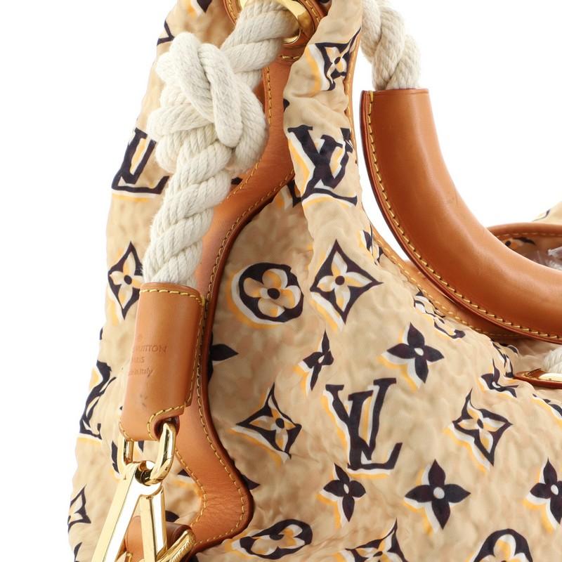 Louis Vuitton Bulles Handbag Monogram Nylon MM 2
