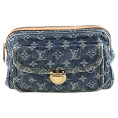 Louis Vuitton Denim Bum Bag - Blue Mini Bags, Handbags - LOU11893