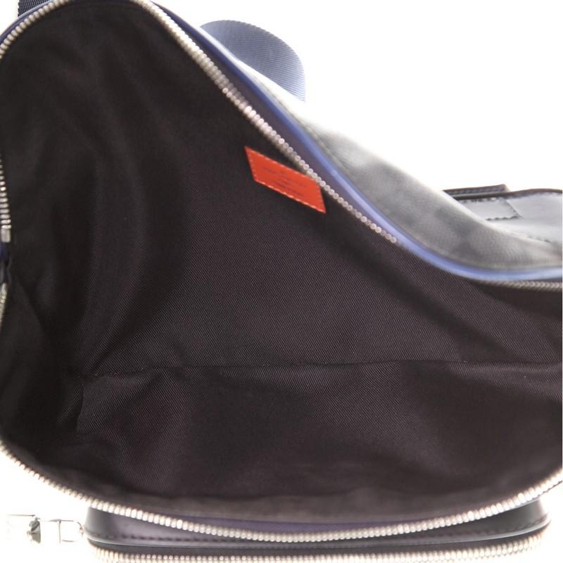  Louis Vuitton - Bum Bag Cuir Epi et Damier Graphite Unisexe 