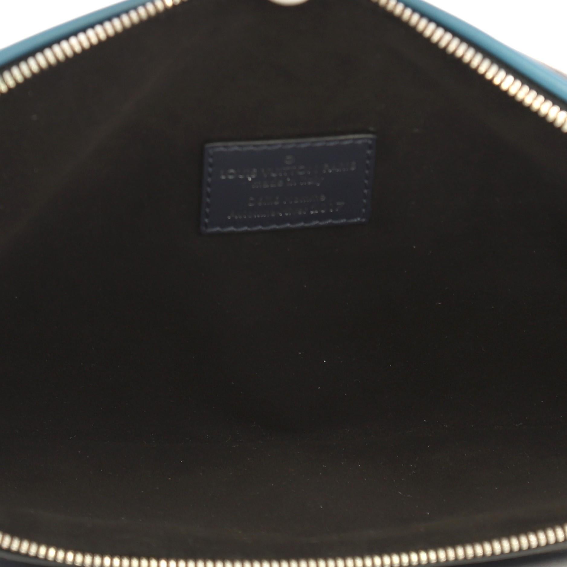 Black Louis Vuitton Bum Bag Epi Leather and Monogram Eclipse Canvas