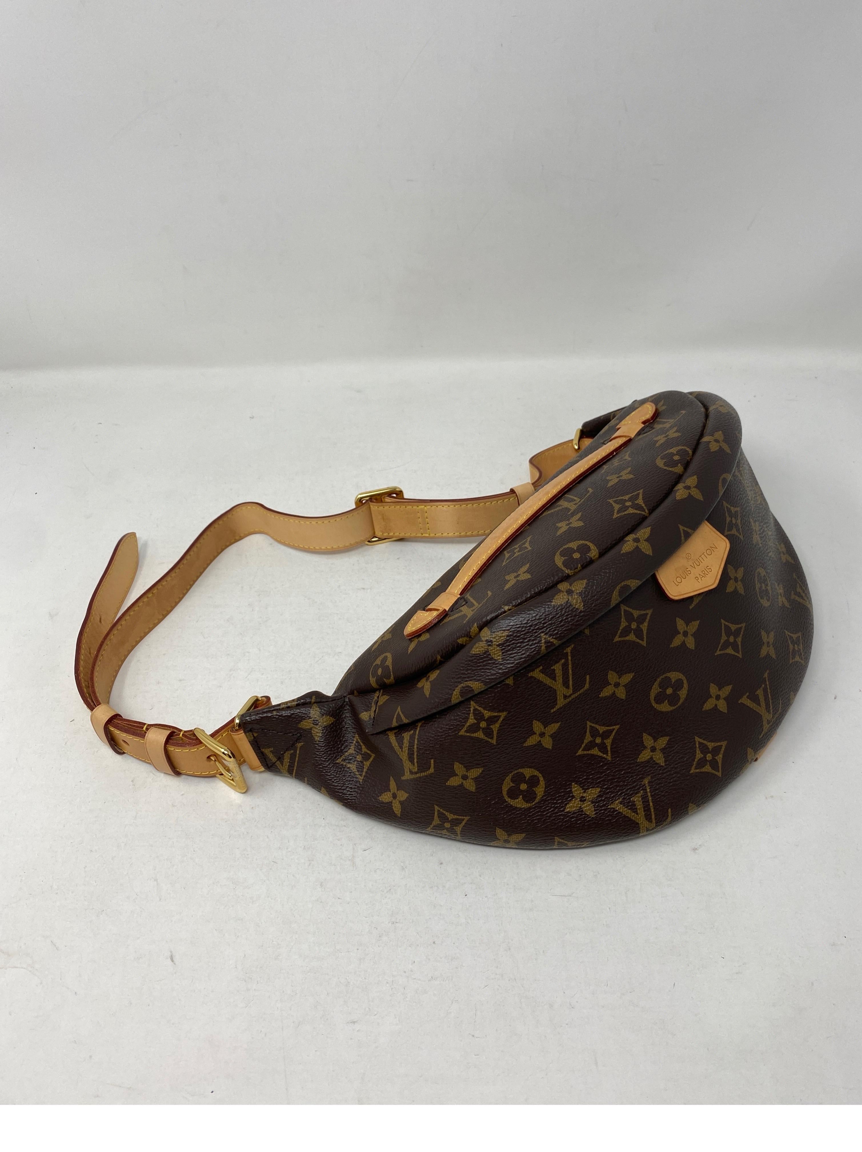 Louis Vuitton Bum Bag. Monogram coated canvas. Good condition. Interior clean. Hard to find belt bag. Retired from LV. Can be worn crossbody too. Guaranteed authentic. 