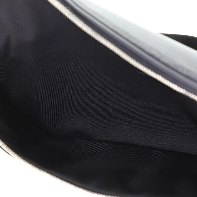 Black Louis Vuitton Bum Bag Initials Epi Leather